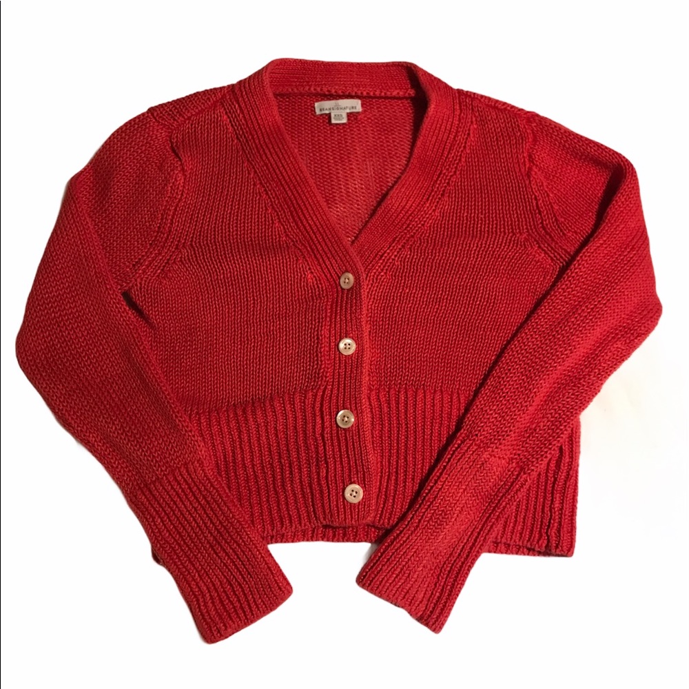 LL Bean Signature Cardigan